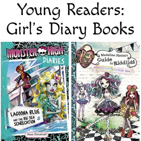 Monster High & Ever After High Book Set - Picture 1 of 9